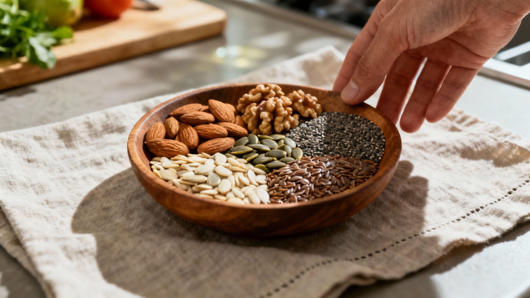 5 Oléagineux à Avoir Chez Soi pour une Santé au Top