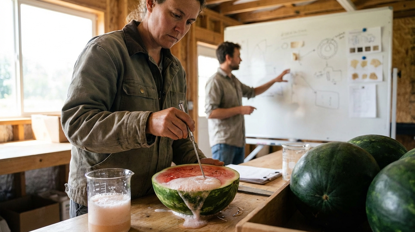 Comprendre la pastèque qui mousse : causes et conseils