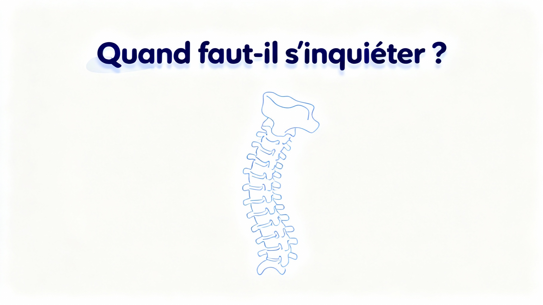 Craquement cervical : Comprendre et agir efficacement 1 Quand faut-il s'inquiéter ?