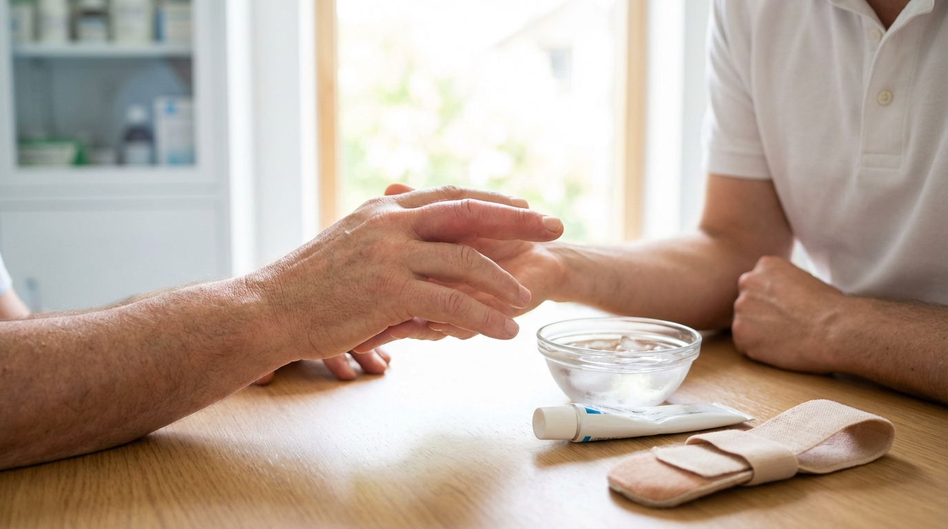 Doigt gonflé et du mal à le plier : que faire ?