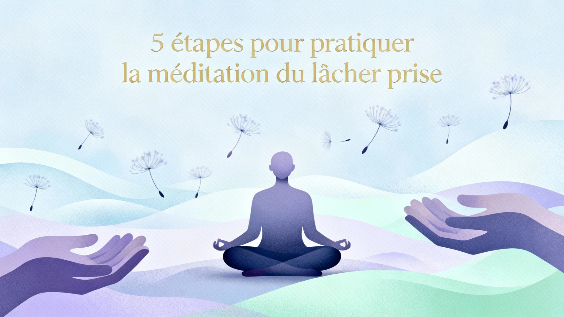Méditation : Apprenez à Lâcher Prise en 5 Étapes 1 5 étapes pour pratiquer la méditation du lâcher prise