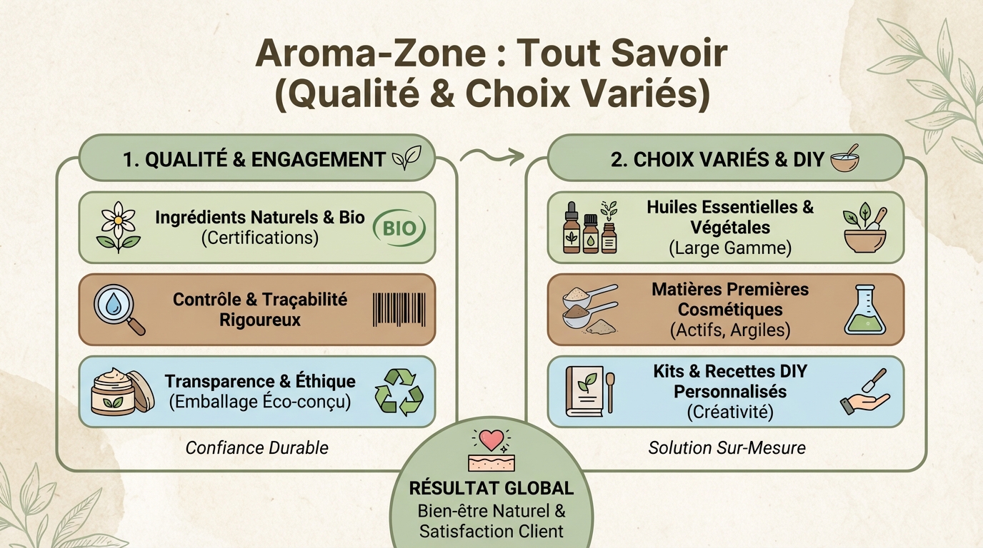Tout savoir sur aroma zone : qualité et choix variés 1 Comment choisir ses huiles essentielles