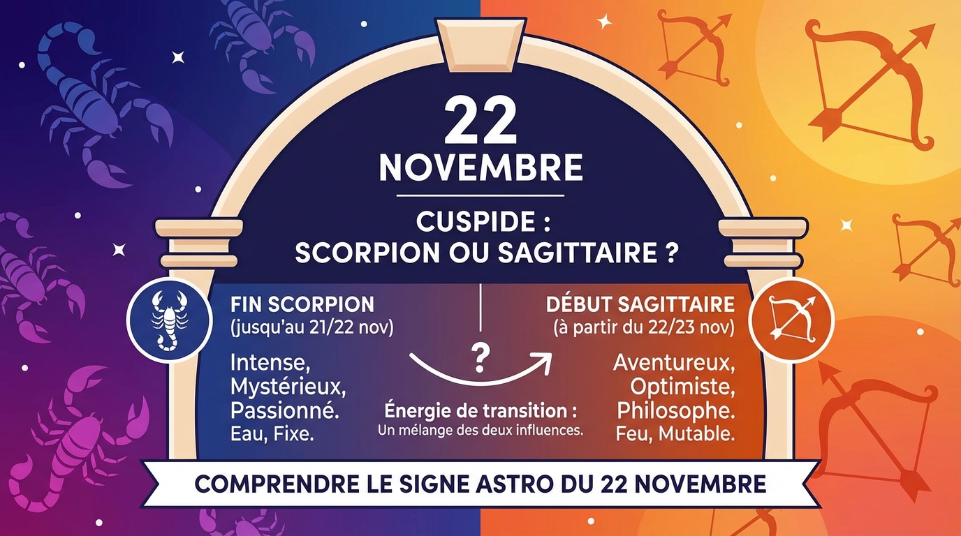 Né le 22 novembre : quel signe ?