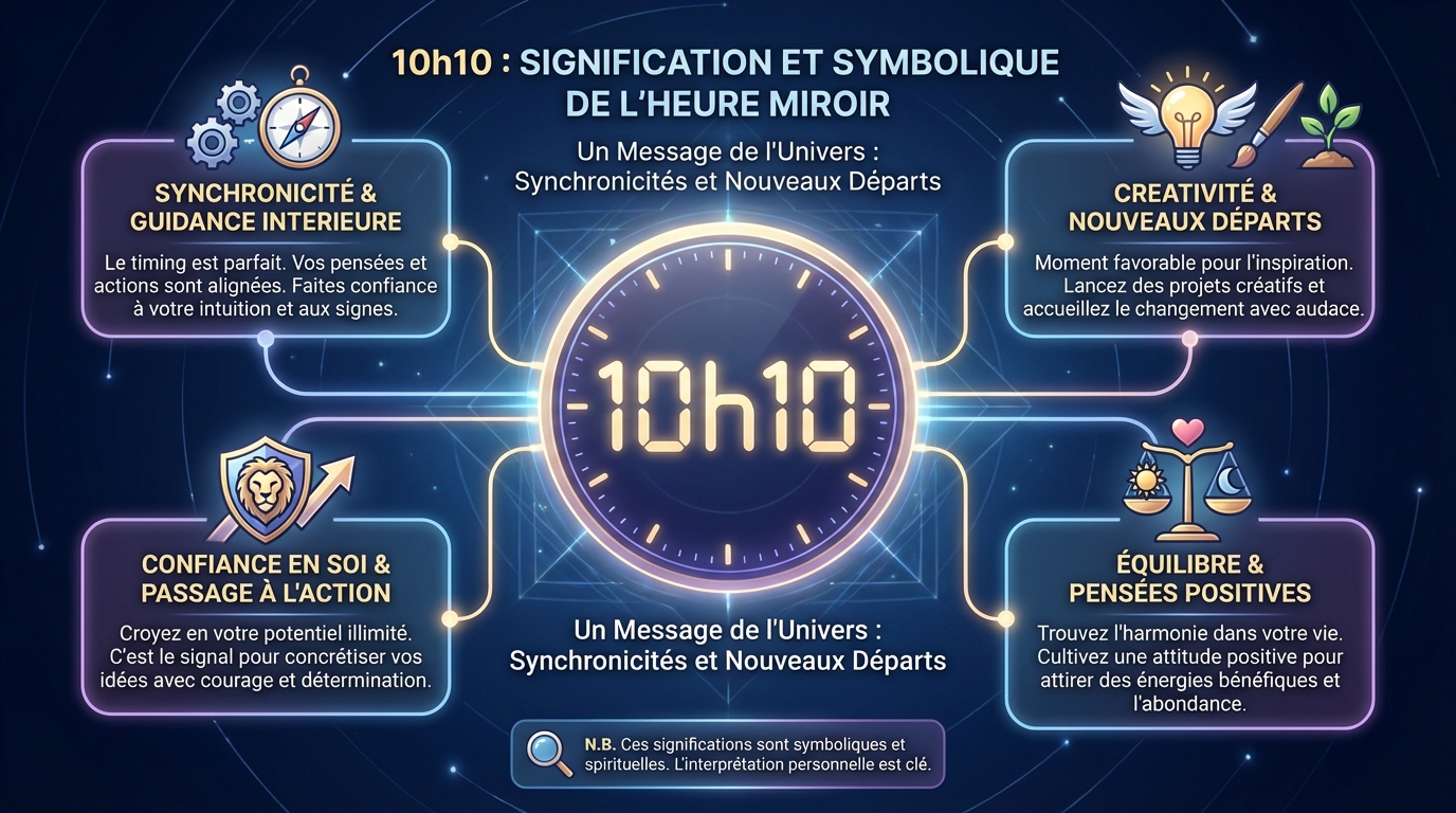 Message spirituel de 10h10