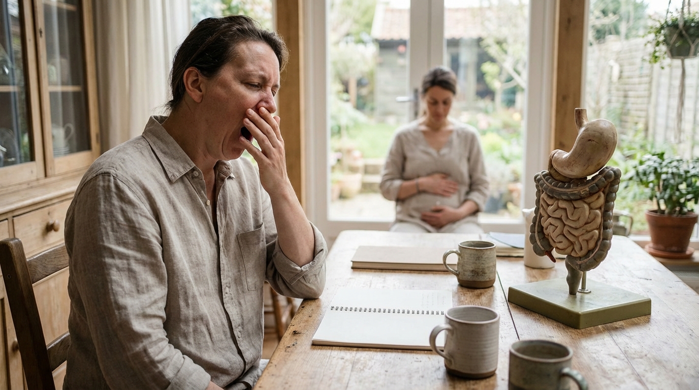 Bâillement et estomac : comprendre le lien surprenant