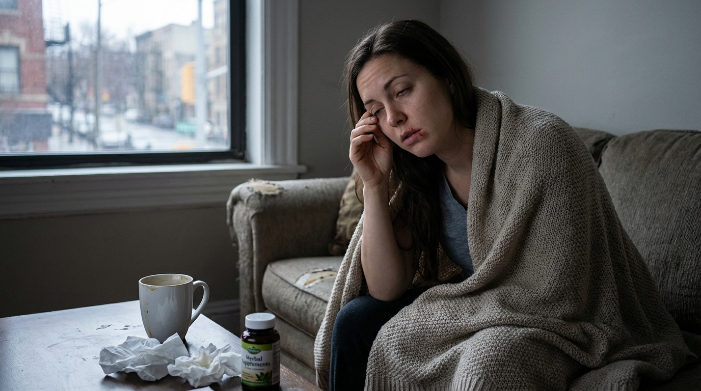 Comment le bouton de fièvre entraîne une fatigue persistante