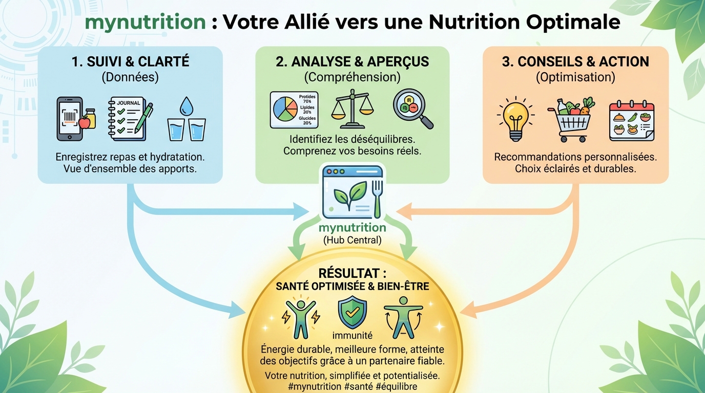 Découvrez mynutrition : votre allié pour une nutrition optimale 1 Les bienfaits d'une nutrition adaptée