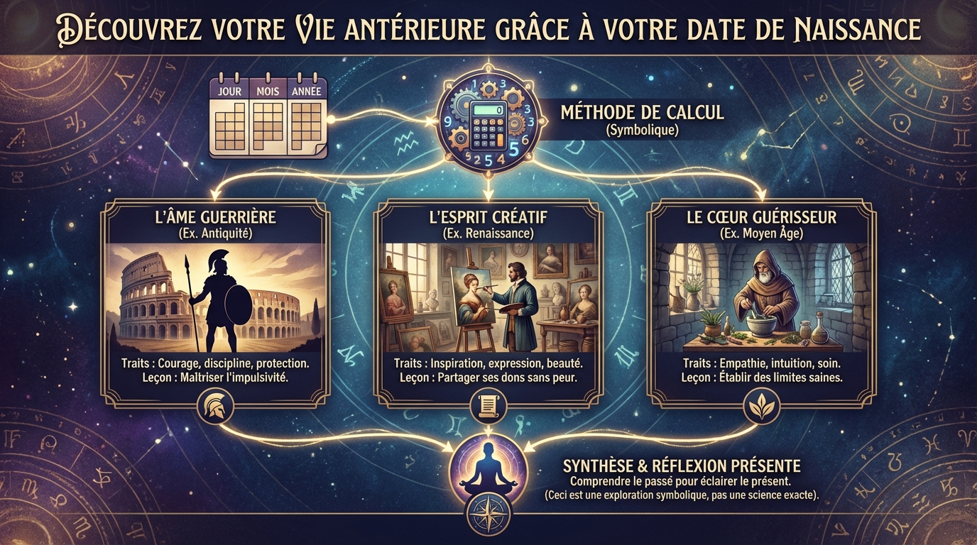Découvrez votre vie antérieure grâce à votre date de naissance 1 Interprétation des résultats