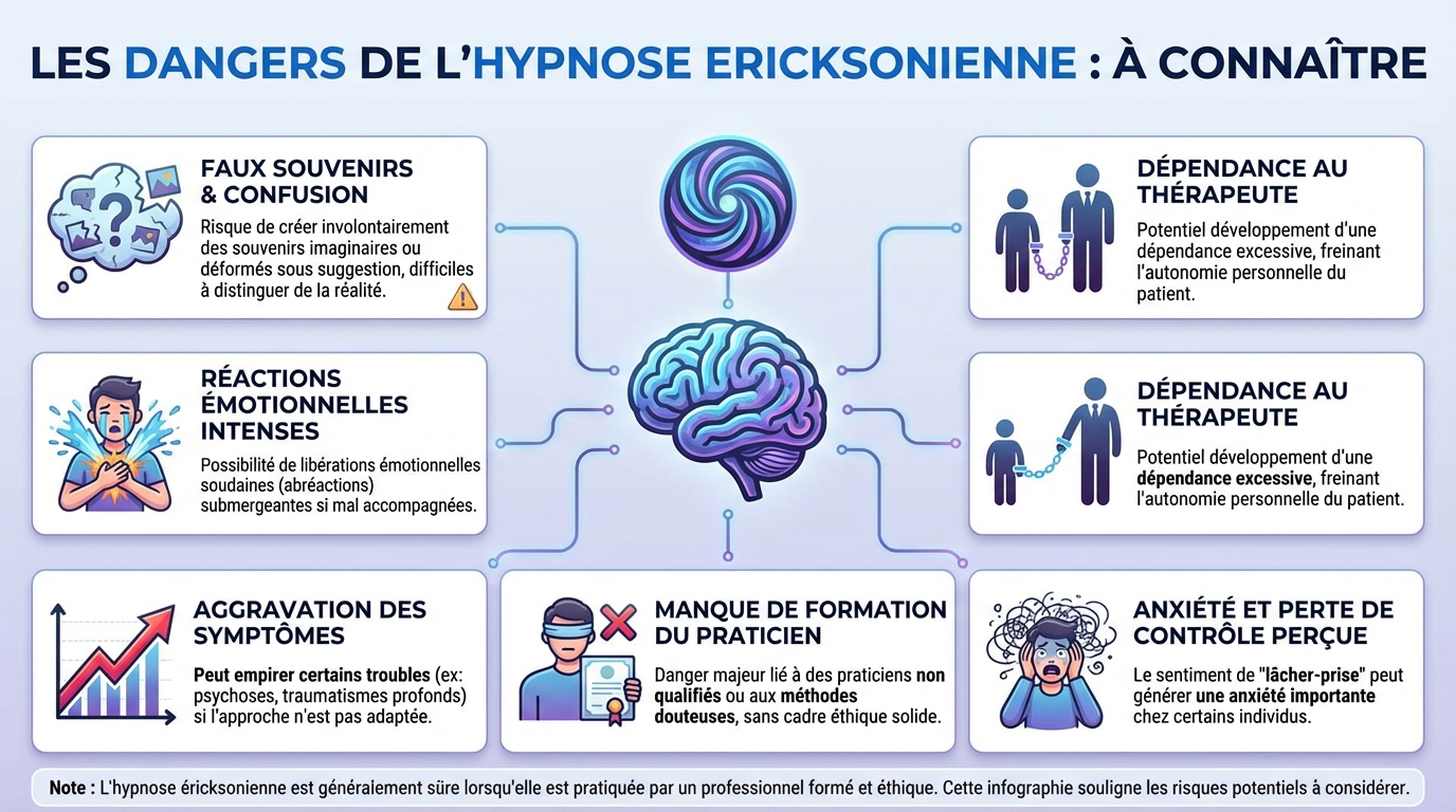 Les dangers de l'hypnose ericksonienne à connaître 1 Les dangers potentiels