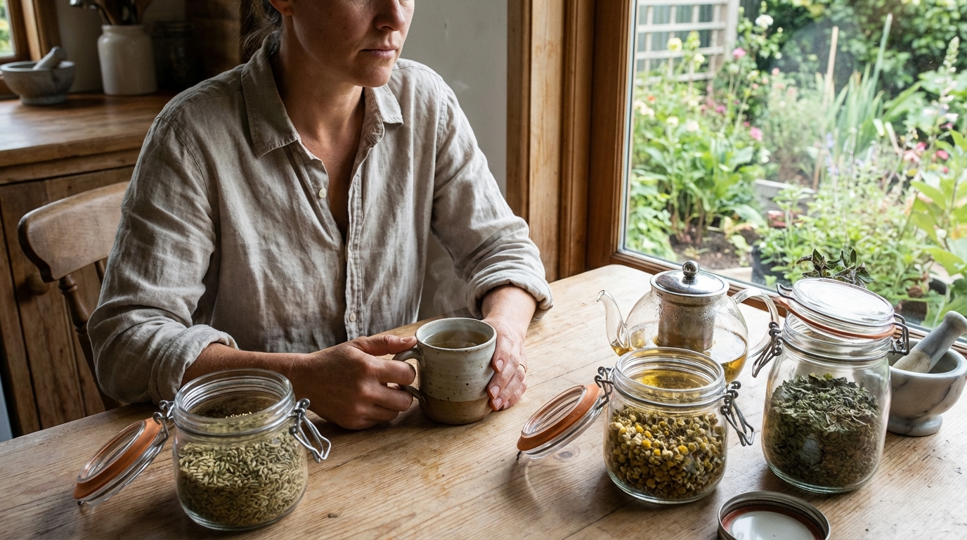 Quelle tisane pour évacuer les gaz efficacement ?