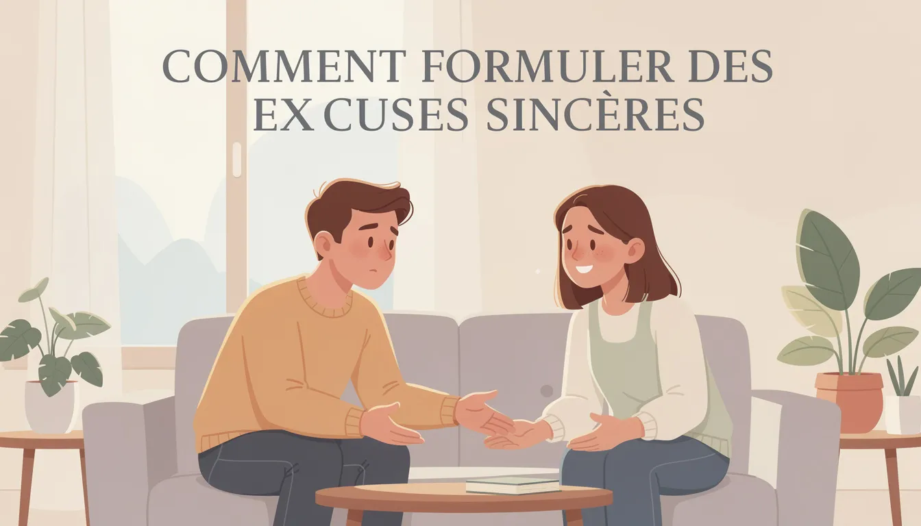 Comment se faire pardonner quand on a blessé une personne 1 Comment formuler des excuses sincères
