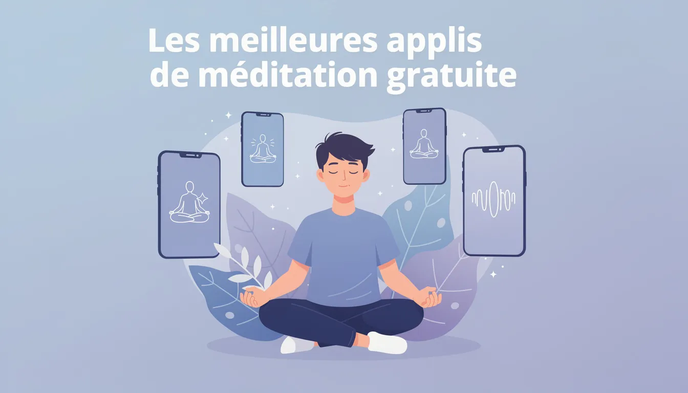 Découvrez les meilleures appli de méditation gratuite 1 Les meilleures applis de méditation gratuite