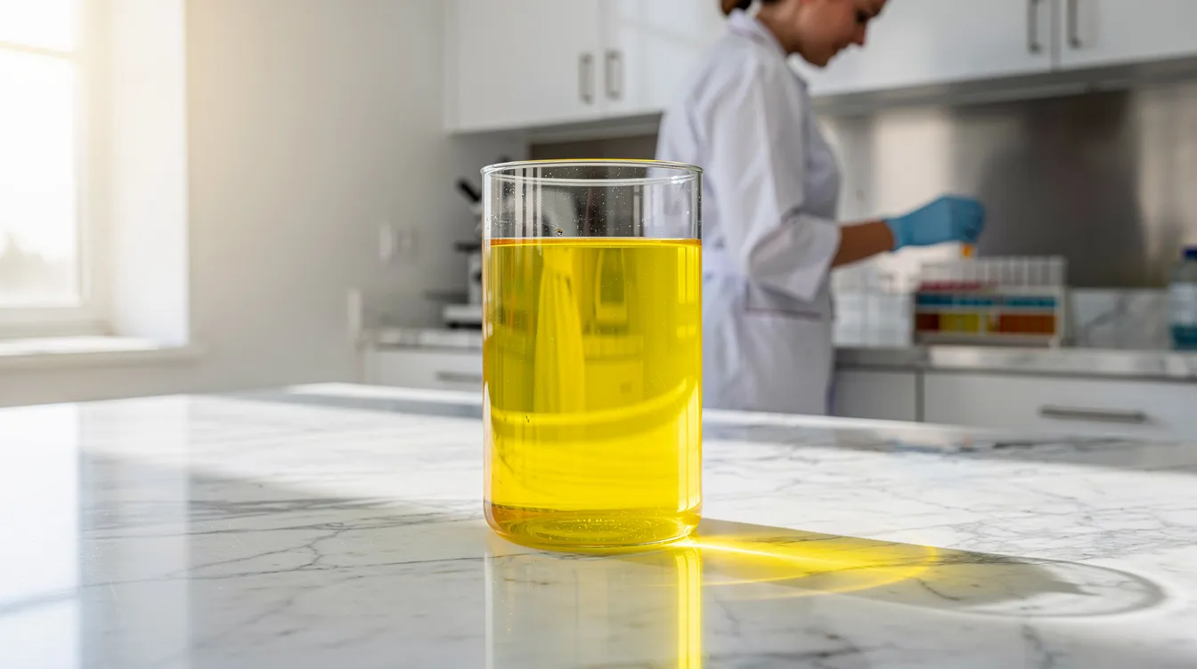 Pourquoi votre urine devient-elle jaune fluo ?