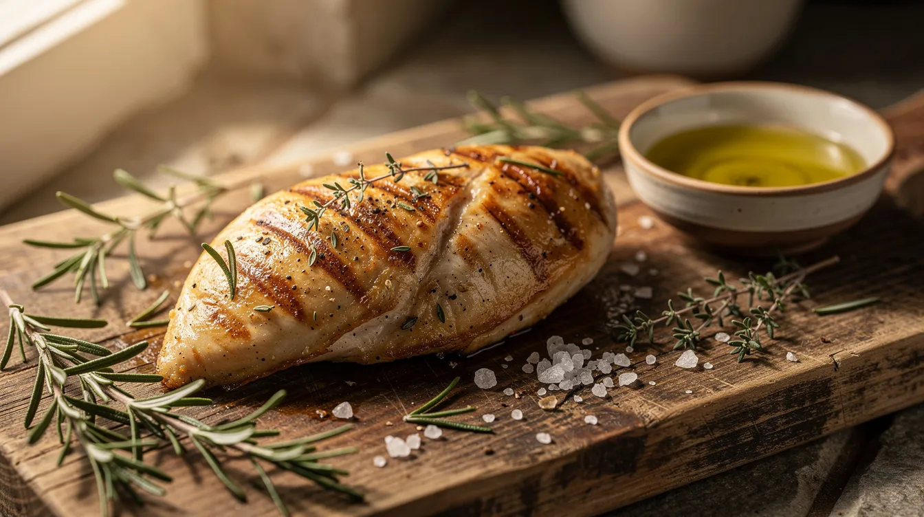 100 grammes de poulet : combien de calories vraiment ?