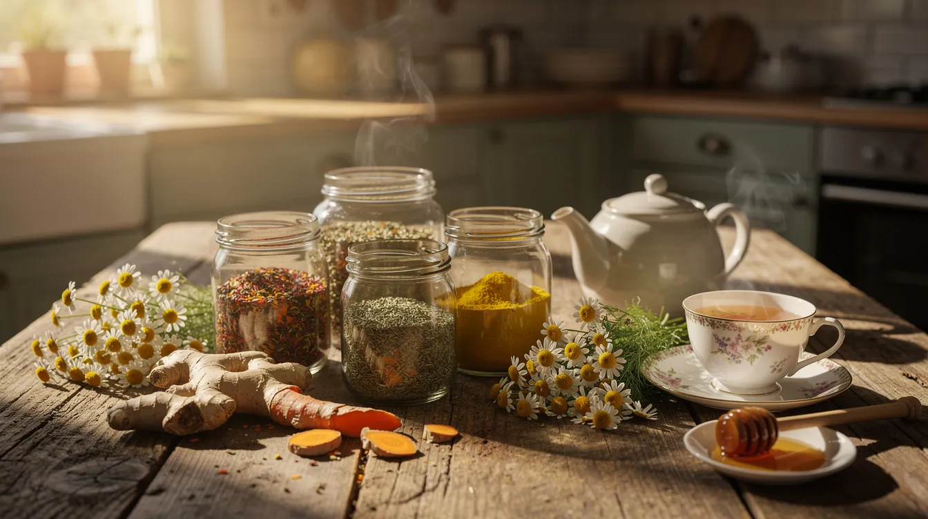 Tisanes anti-inflammatoires : 10 recettes pour apaiser vos douleurs 1 Recettes de tisanes anti-inflammatoires